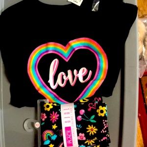 The children’s place shirt with tights